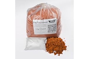 ZGG Sable de moulage, sable à huile pour fonte de métal, 100 g de talc gratuit, fabriqué en Allemagne, pour fonte de métal, à grain très fin, réutilisable, ignifuge, idéal pour les fondeurs d'art et de