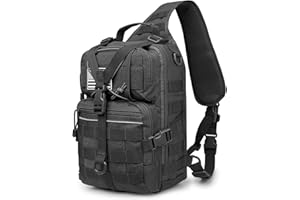 ‎G4FREE G4Free Tactical Sling Rucksack Groß Militär Schultertasche Umhängetasche für Outdoor Sport Camping Wandern