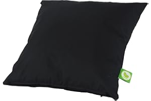BEANLAZY Waterproof Outdoor Garden Furniture Seat Cushion Filled with Pad By Bean Lazy - Black