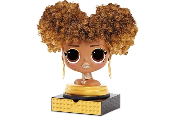 LOL Surprise Tête à coiffer OMG avec perruques aux coiffures infinies - 30 surprises et accessoires - Royal Bee