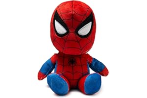 Peluche Kidrobot Spiderman clássico, Muñeco de Peluche, 20 cm, Plush para regalar, cumpleaños, coleccionista y navidad