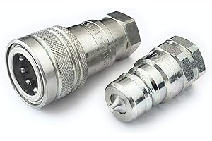 DNP SRL Hydraulic ISO A Quick Release Coupling 3/8" BSP Thread Set