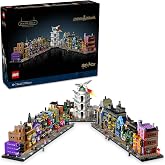 LEGO Harry Potter Diagon Alley Mage Stores 76444 - Collectible Creative and Delightful Display Model for Adults Y