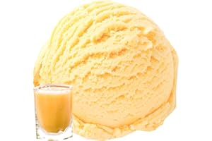 Zabaglione Saveur d'œufs au lait de poule Saveur 1 Kg Gino Gelati Poudre de glace molle pour votre sorbetière
