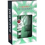 Bacardi Carta Blanca Premium White Rum with Glass Gift Pack, 70 cl