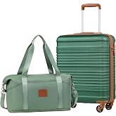 COOLIFE Suitcase Cabin 55x35x20cm Ryanair EasyJet Luggage Hand Rigid ABS | PC TSA Lock 4 Wheels, Lightweight and Sturdy - Ide