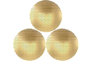 ‎BEYLAB BEYLAB 3 Stück Siebe für Duftlampen Messing Räuchersieb für Räucherstövchen mit sieb Weihrauchbrenner Ersatzgitter Durchmesser Ø 5 cm Huang