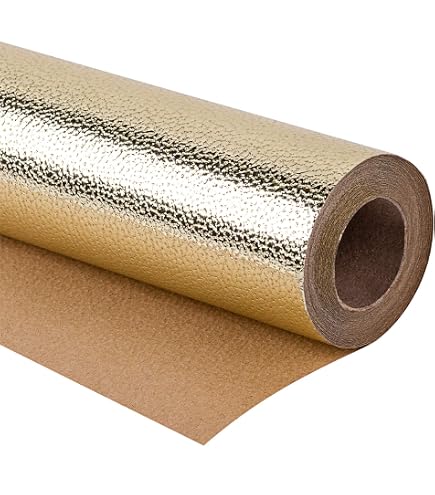 Rouleau Papier Cadeau Bleu Marine Uni - 76 Cm X 10 M - Pour Anniversaire, Mariage, Fêtes - Qualité Supérieure