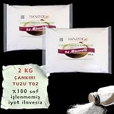 Hanzade Bitkisel 84 Mineralli &Ccedil;ankırı Kristal Kaya Tuzu (2 kg, Toz Kaya Tuzu)