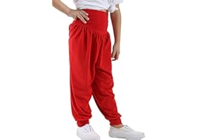 GW CLASSY OUTFIT GW CLASSYOUTFIT Girls Kids Child Harem ALI Baba Yoga Baggy Pants Trouser Leggings Girls Hareem Legging Dance Show Costume Boys Pants Unisex