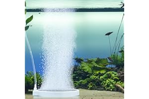 boxtech Zestaw kamieni powietrznych do akwarium, do akwarium, super wysoki dyfuzor do rozpuszczonego tlenu, pozostawia bańki do akwarium i hydroponiki (100 mm)