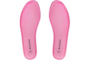 Knixmax Semelles Chaussures Confort Femme et Homme, Semelles Mémoire de Forme - Superbes Absorption des Chocs et un Amorti pour Soulager les Pieds, Respirant Anti Odeur EU 36-47