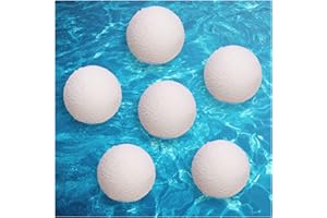 Wisolt Éponges Réutilisables pour Jacuzzi - Lot de 6 éliminant la Saleté et la Absorber l'huile - Nettoyage Facile des Baignoires