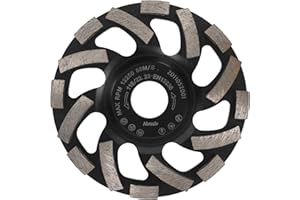 PRODIAMANT muela de copa de diamante 115 mm x 22,2 mm Turbo ST91 muela de diamante para solado de asfalto calidad profesional