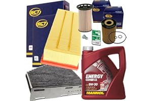 BANDELONE Inspektionspaket 5l Motoröl 5W-30 und Filtersatz