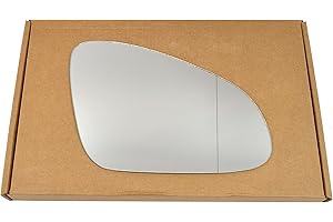 Less4spares Wing Mirror Glass Right Compatible with Vauxhall Astra J 2009-2015 STICK-ON Driver Off Side with Blind Spot