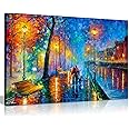 Melody of The Night by Leonid Afremov Canvas Wall Art Picture Print for Home Decor (36x24)