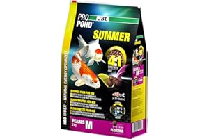 JBL Nourriture Eté pour Koïs, Granules Alimentaires Flottants, Nourriture de saison, ProPond Summer, Taille: M, 2,0 kg
