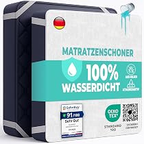 Miasuite Memory Foam Topper – 140x200 Cm, 3 Cm Hoch, Mit Aloe Vera Bezug, Waschbar
