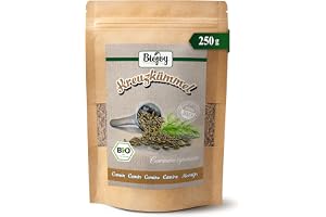 Biojoy EKO Hela spiskumminfrön, 250 g | Från Indien, omalda, perfekta för örtte eller kryddning, Cuminum cyminum L.