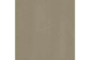 2R STOCK SRL Tessuto ecopelle finta pelle per arredo (tortora scuro)