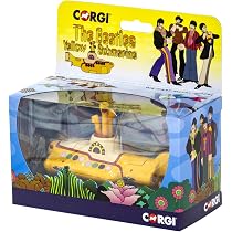 Corgi CC05401 The Beatles Submarine, Yellow : Corgi Collectables