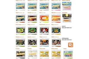 ‎LIEBLINGSKÖDER Lieblingsköder 4 Gummifische zum Zanderangeln mit Gummifisch 12,5 cm