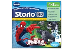 Vtech - 273005 - Jeu Pour Tablette - Hd Storio - Spiderman