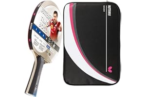 ‎BUTTERFLY Butterfly® Timo Boll Platin Tischtennisschläger | Tischtennis Racket Bat TT Profi Wettkampfschläger für fortgeschrittene Spieler | ITTF zertifizierter Pan Asia Belag | anatomische Griffform