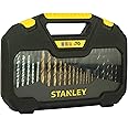 STANLEY STA7184-XJ Titanium Drill Bit Set (70pc) (Yellow & Black)