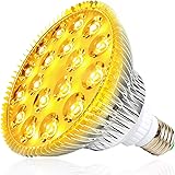 MILYN LED Pflanzenlampe E27 54W Sonnenähnliche Vollspektrum Pflanzenlampen Pflanzenleuchte LED Grow Lampe Pflanzenlicht für G