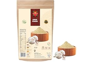 THE WORLDWIDE MINT Garlic Powder (100g/3.52oz) l Ground Garlic l Ground from Whole Dried l Powder Seasoning | Vegan & Gluten free |100% Natural l Premium Quality l No Additives l Zip Sealed bag Packaging