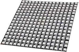AZDelivery Panel LED RGB WS2812B 16x16 256 LED Flexible Light Led Module 5050SMD IC Pojedynczy adresowalny, pełne funkcje kolorów DC5V Kompatybilny z Raspberry Pi