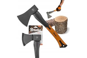 Bradas GARDEN CARE - Universal Axe - Axes - Hardened Steel & Fibreglass Hatchet - Perfect for Wood Crevices & Gardening - Garden - KT-SF1100 - 1000g
