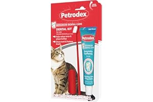 Sentry Petrodex Dentaire kit pour Chats, Malt Dentifrice, 70,9 Gram