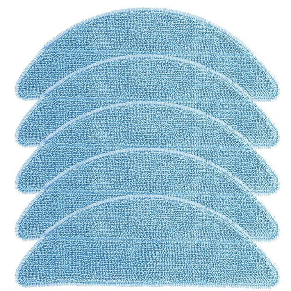 Ultimate Cleaning Efficiency: 5Pcs Washable Mop Cloth Pad for Ecovacs DEEBOT U2 Pro