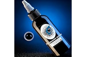 DLD Farba do tatuażu, zaawansowany eyeliner rekin 120 ml, tusz do tatuażu, czarny sztyft i trwały wegetariański tribe mikrokolorowy tusz ciemny czarny profesjonalne akcesoria do tatuażu