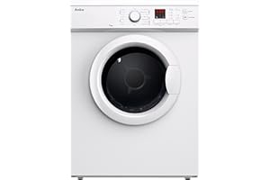 Amica ADV7CLCW Tumble Dryer Vented White Freestanding 7 Kilogram C Energy Rating 69dB Noise Level Digital Display Delay Start