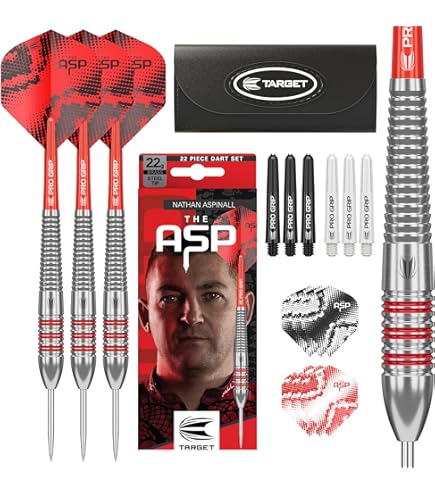 ke　RED DRAGON COOL HAND LUKE ダーツ 22g RED DRAGON Luke Humphries Coolhand 22g Brass Darts Set with