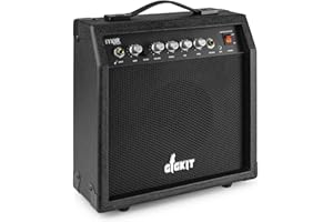 Max GIGKit 40W Practice Guitar Amp – Versatile Beginner Amplifier with Built-in Effects, Compact Design for Home & Studio, AUX Input, Headphone Port, Black