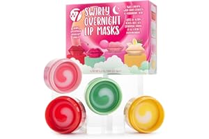 ‎W7 W7 Sweet Dreams Lip Mask Geschenkset – Cherry, Watermelon, Bubblegum & Vanilla – Mini Overnight Lip Treatments
