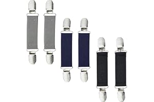 6 stycken tröjor klämmor klänningar klämma tumvante clips krage halsduk stängning tröja kofta clips för barn och vuxna för kl