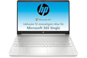 HP Laptop | 15,6" FHD Display | Intel Celeron N4500 | 4 GB DDR4 RAM | 128 GB SSD | Intel UHD Graphics | Windows 11 Home im S-