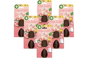 ‎AIR WICK Air Wick Aroma-Öl Flakon Beruhigende Rose 6er Pack (6 x 20ml), Nachfüller für Aroma-Öl Diffuser
