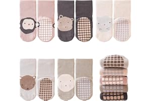 outfit spring Calzini Antiscivolo Bambino Bambina Calze Antiscivolo in Cotone Motivi Animali Neonata Bambini Calzini Invernali 0-12 Mesi 1-5 Anni Compleanno Regalo