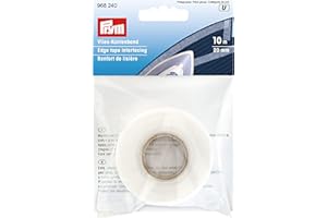 Prym 968240 Renfort de lisière, thermocollant, 20mm, Blanc