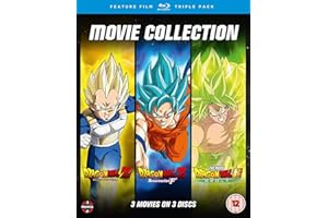 Dragon Ball Movie Trilogy (Battle Of Gods, Resurrection F , Broly) [Blu-ray]