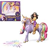 Unicorn Academy, Sophia & Light Magic Wildstar, G&ouml;kkuşağı Işık Efektli, 2 S&uuml;r&uuml;ş Aksesuarı, Bebekler ve Tek Boynuzlu At Oyunca