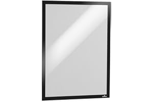 Durable 483801 Marco informativo Duraframe (A3, autoadhesivo con cierre magnético) 1 pieza, negro