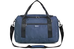 ECOHUB 20L Bagaglio a Mano, Borsa 40x20x25 Ryanair, Borsone Viaggio Pieghevole, PET Riciclato Borse per Aereo Weekend Palestra Piccola Uomo Donna